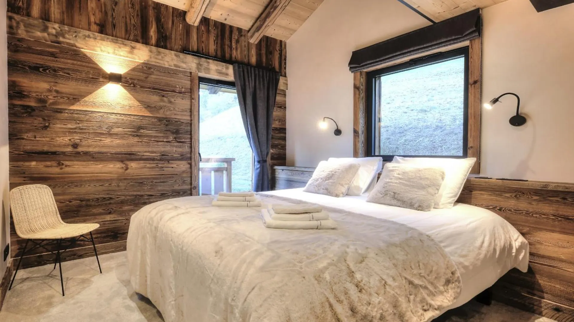 아파트 Picherie Haut - 15 Pax - Calme - Vue Montagne 생제르베레뱅